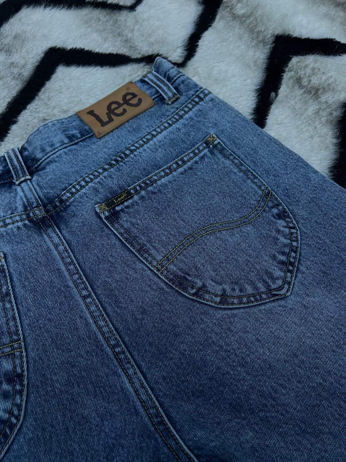 [34]Lee 스트레이트핏 데님팬츠/인디고라이트 상품이미지1
