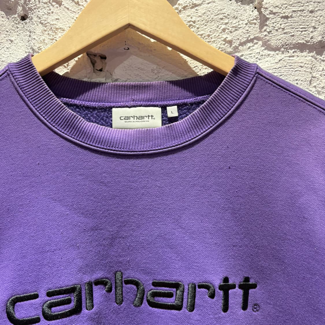 칼하트 윕 퍼플 맨투맨 상품이미지2