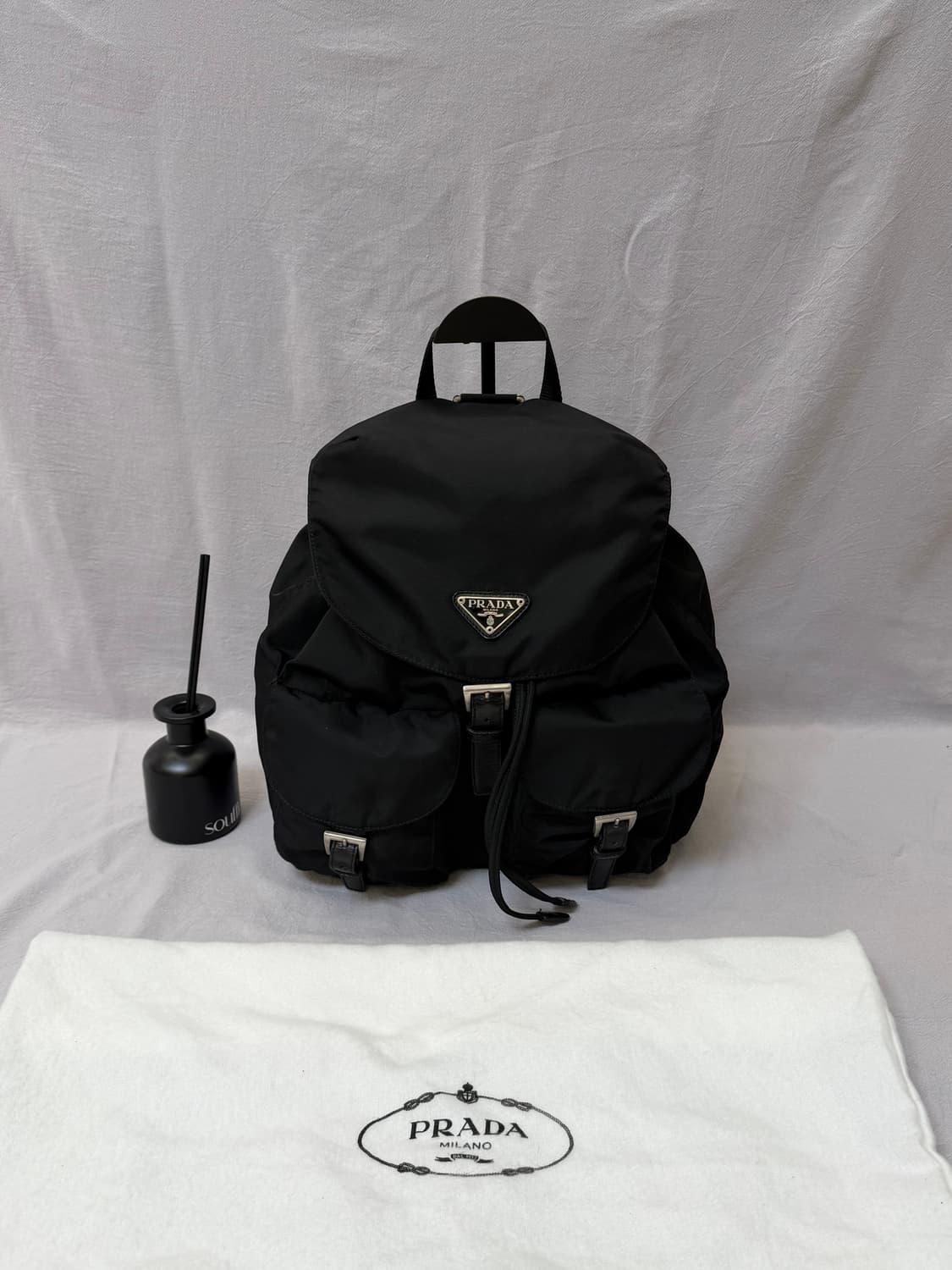 프라다 투포켓 포코노 나일론 백팩 미디엄 상품이미지2