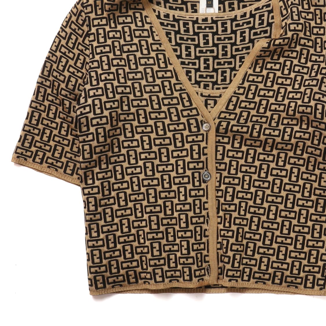 Fendi Rayon Blended Half Sleeve Cardigan 상품이미지3