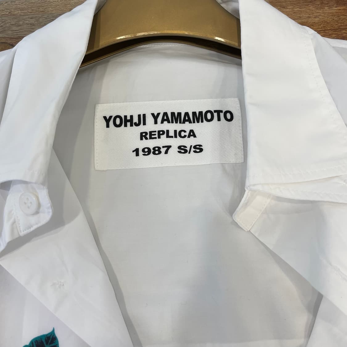  요지야마모토 레플레카 1987ss 플로랄 셔츠 상품이미지6