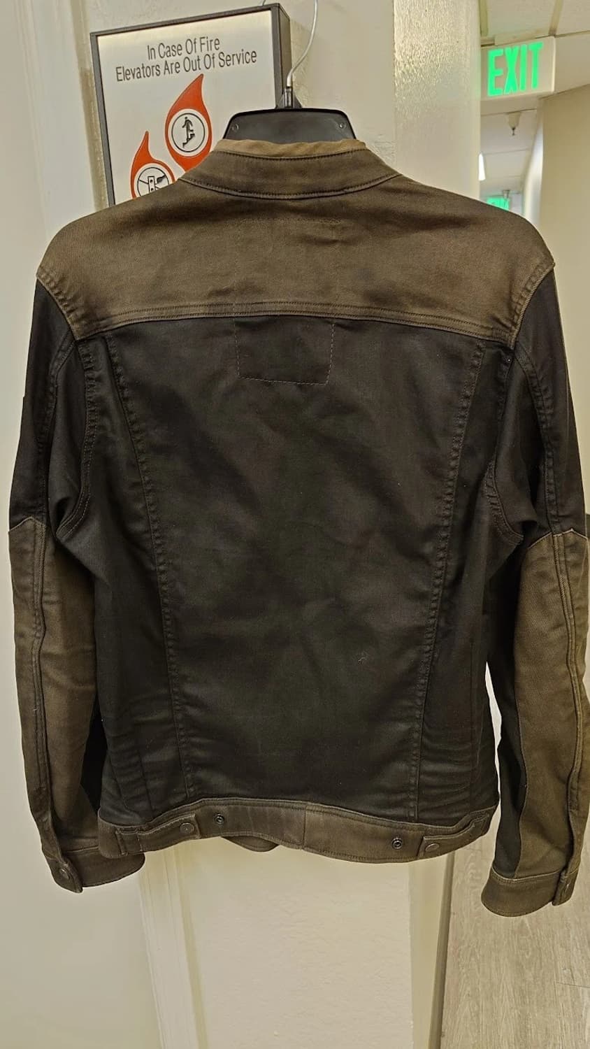 지스타 로우 리벤드 슬림 3D 바이커 데님 자켓 상품이미지2