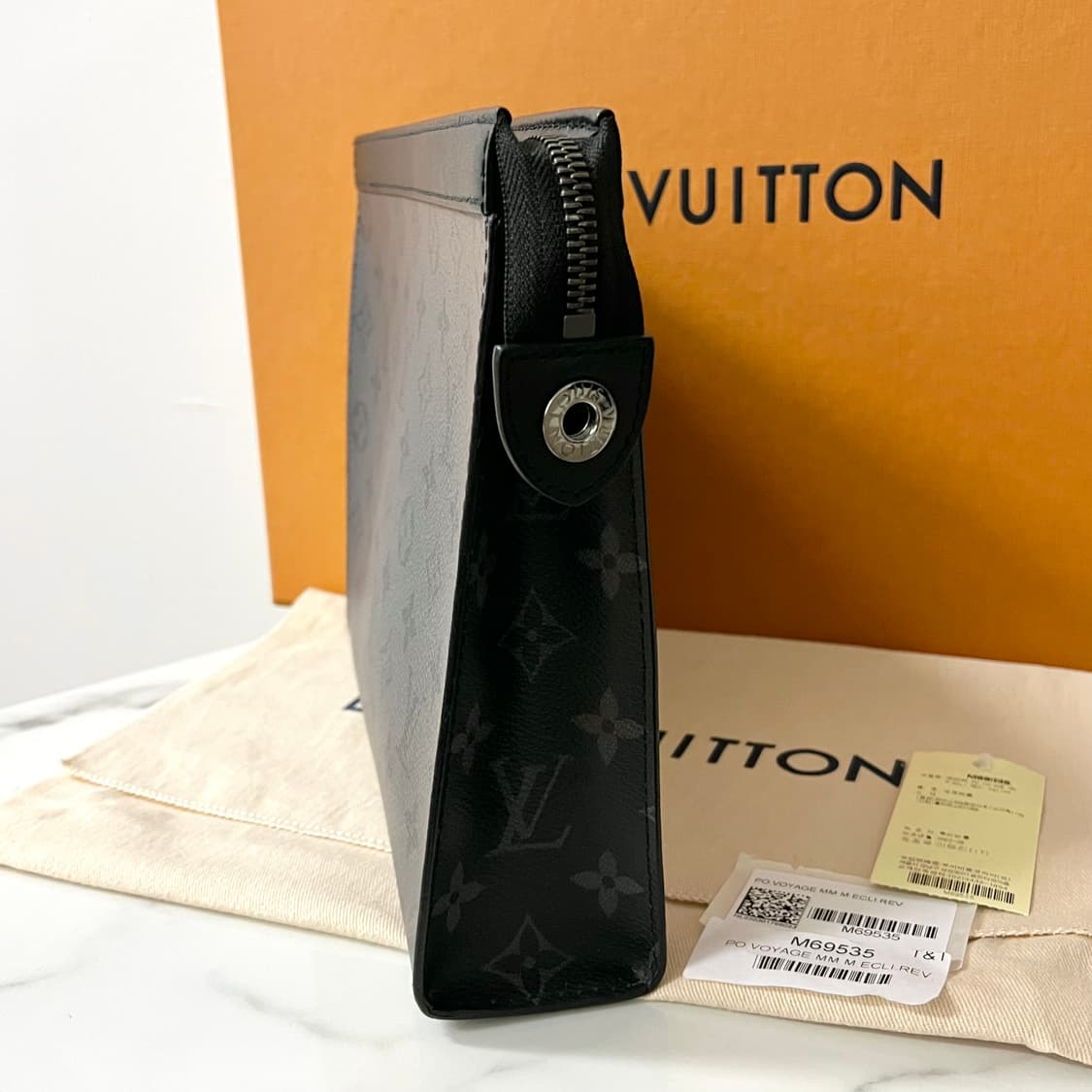 [S급/정품] 루이비통 리버스 이클립스 포쉐트 보야주 클러치백 가방 상품이미지7