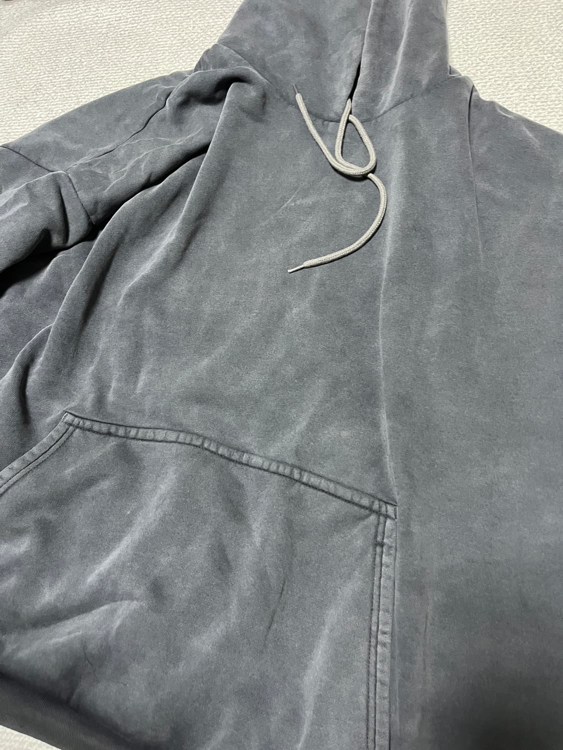 이지갭 풀오버 후드M 포에틱블랙 새상품 상품이미지2