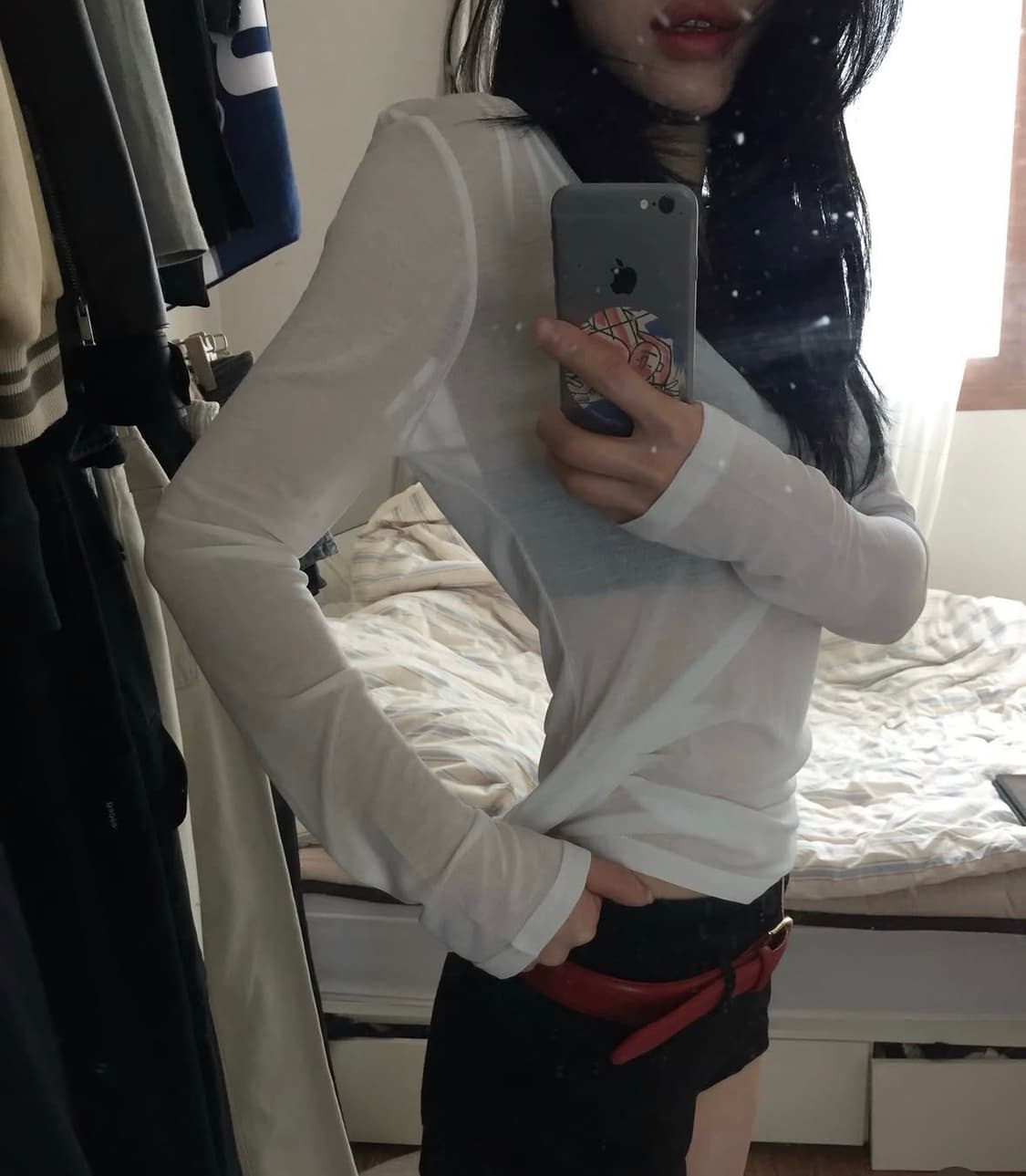 웨티 텐셀 슬림티 상품이미지1