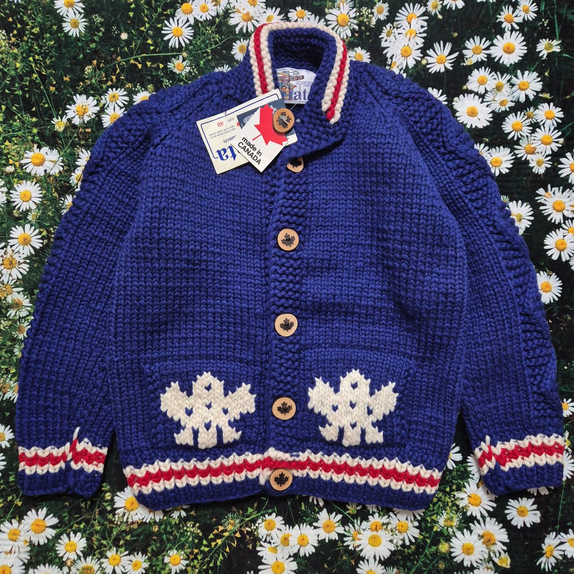 KANATA 카나타 캐나다 스키 패턴 코위찬 새상품 40사이즈 상품이미지3