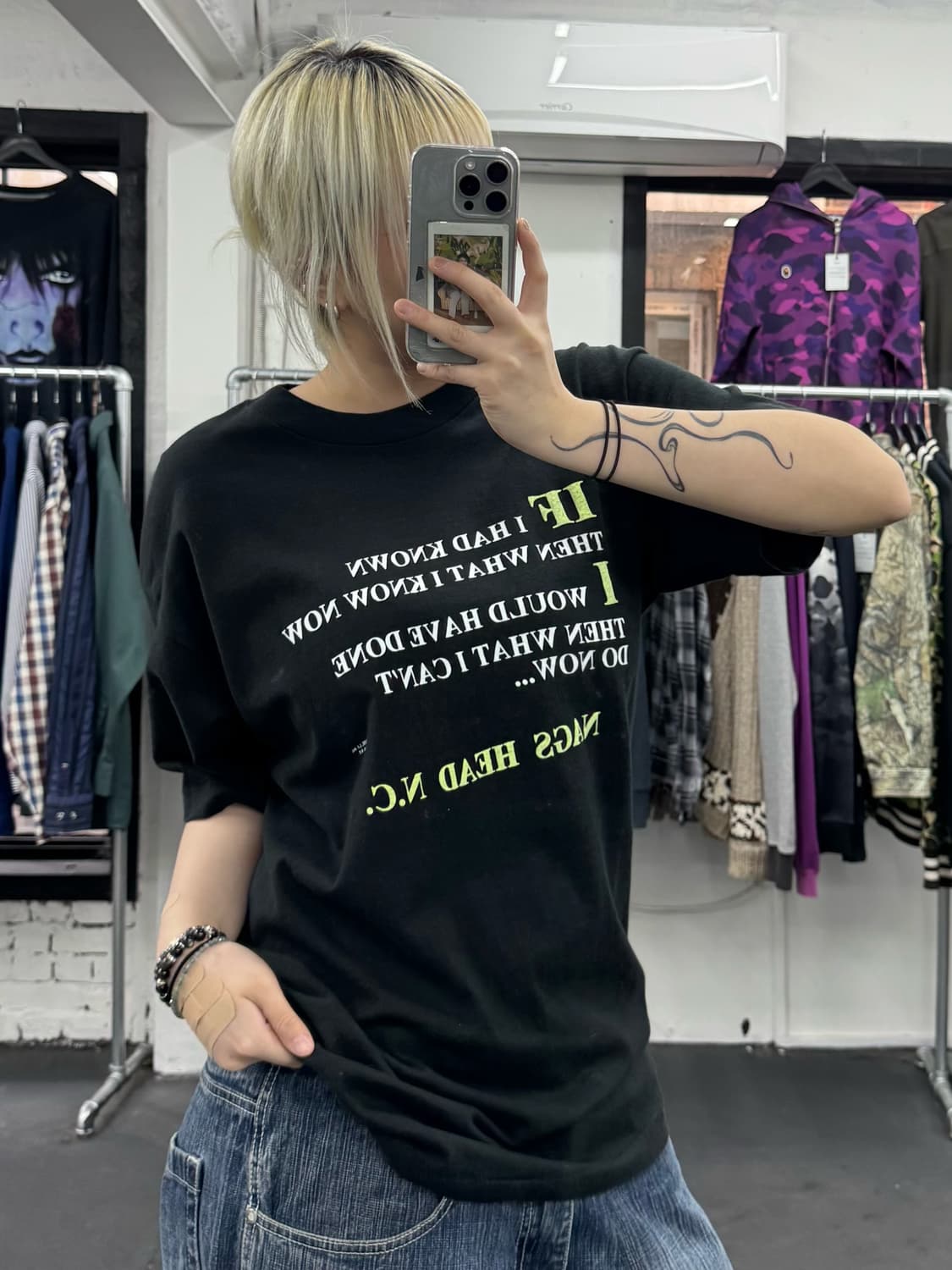 VTG Fruit of the room 텍스트 티셔츠 상품이미지4