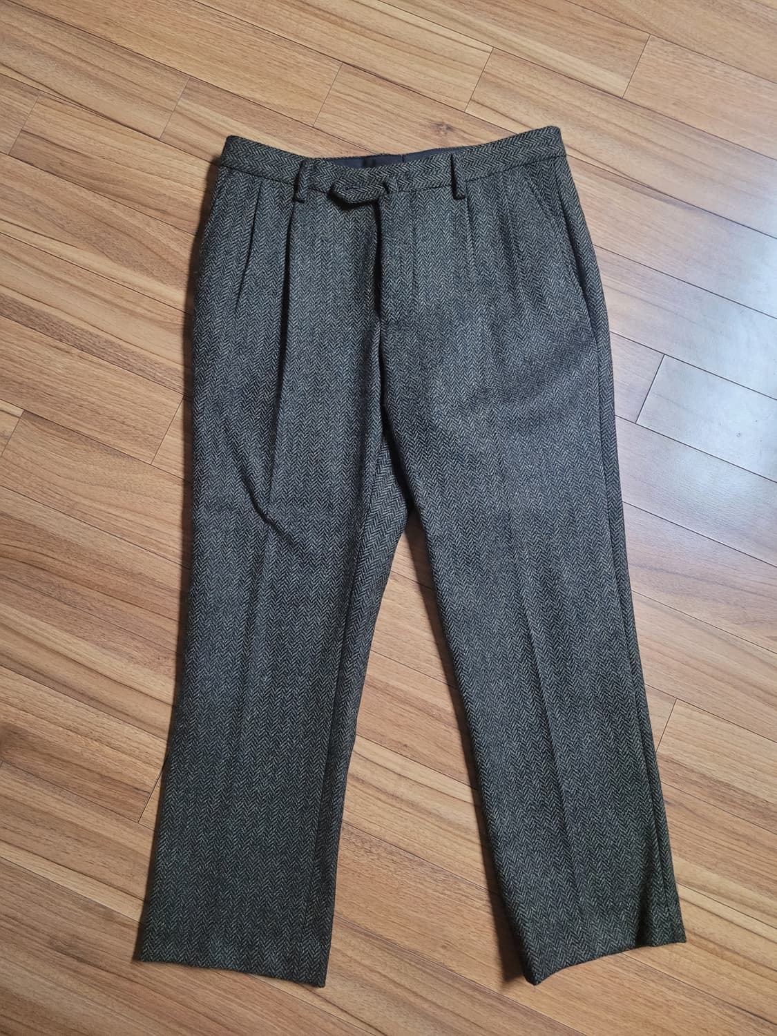 맨온더분 헤링본 울팬츠 상품이미지1