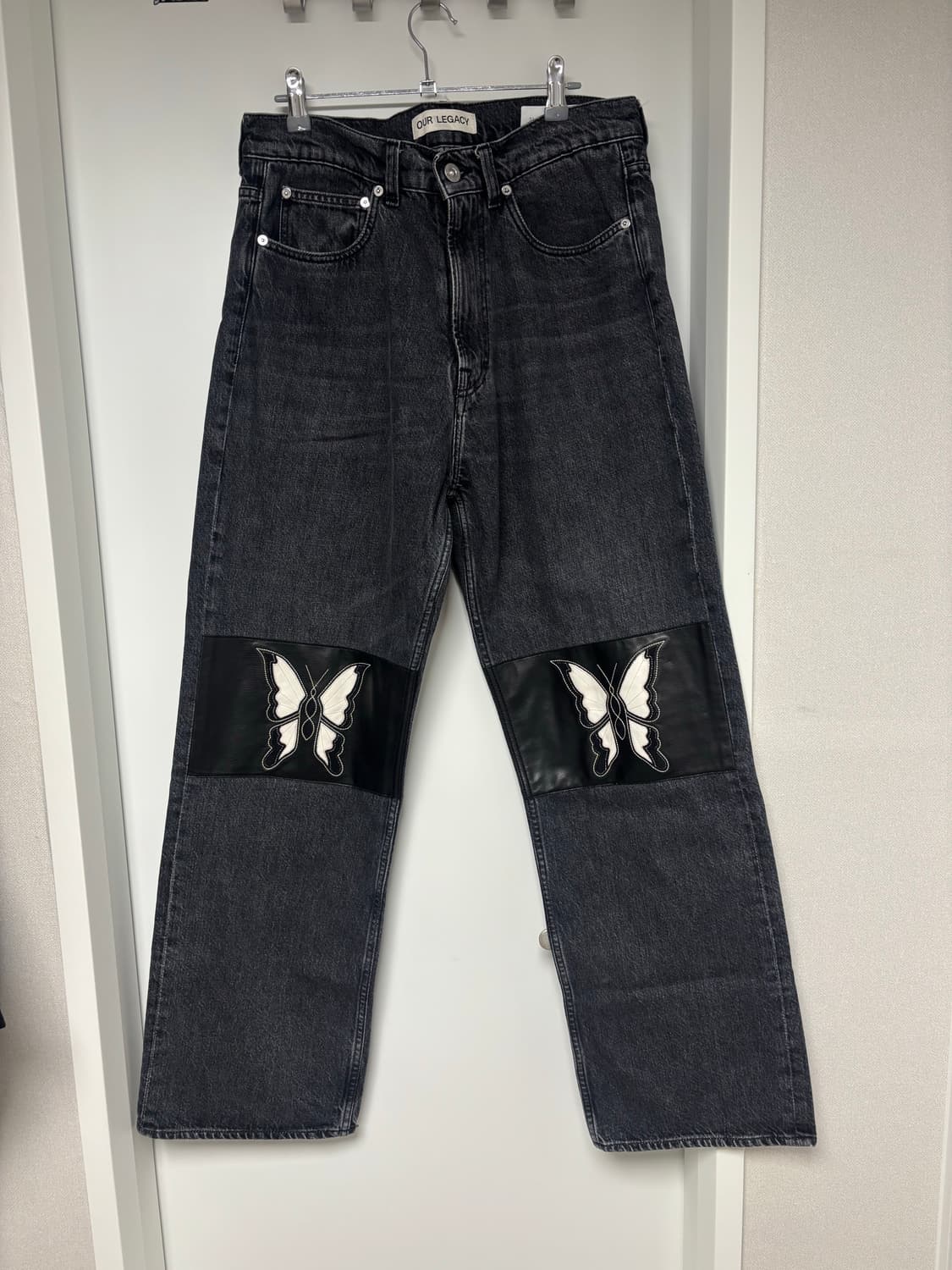 아워레가시 슈메틀링 레더 패치 데님 상품이미지1