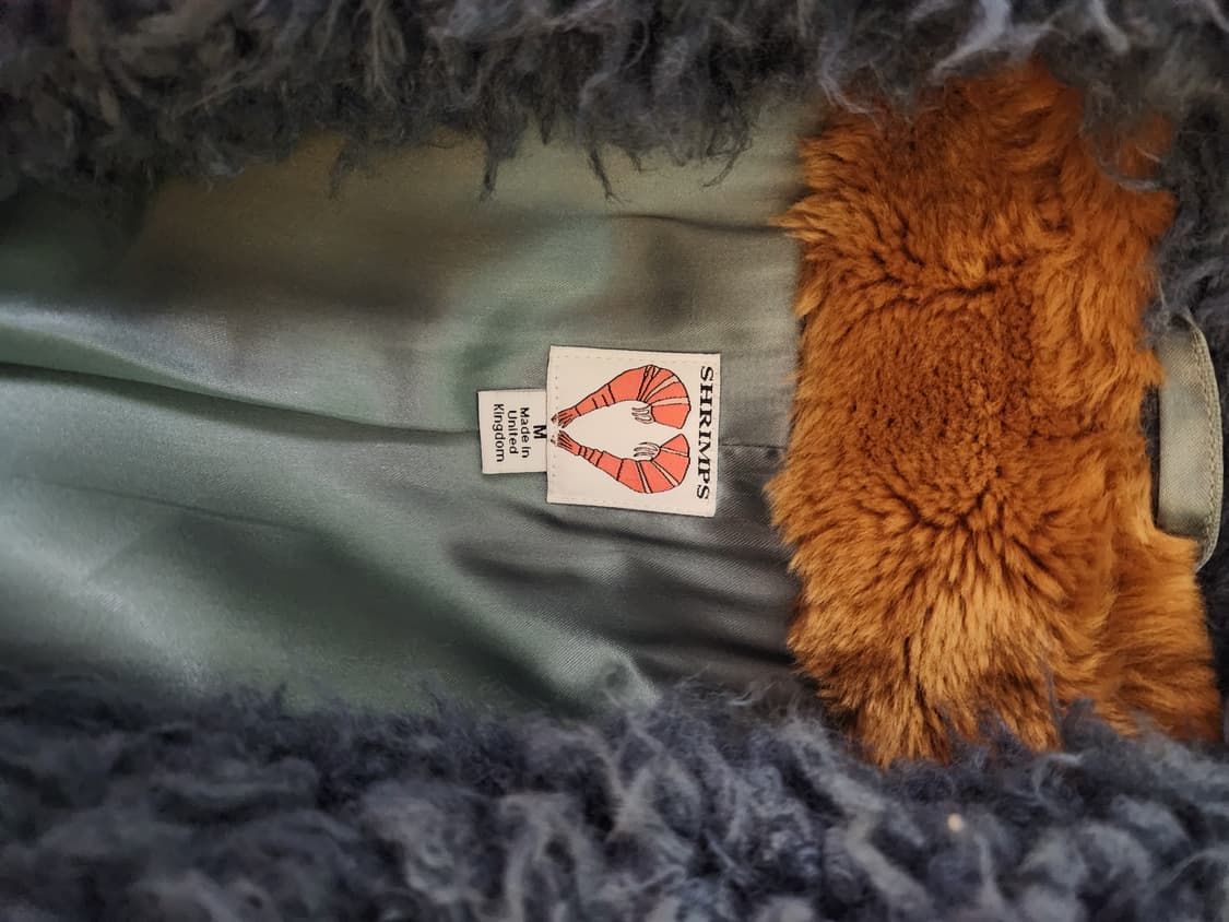 쉬림프스 테디베어 퍼 코트 상품이미지4