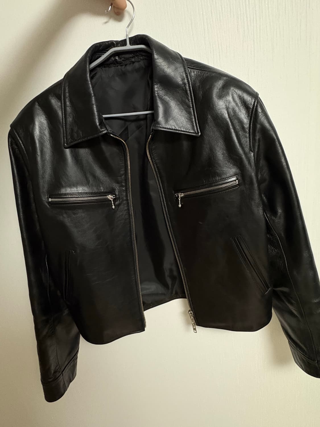 쿠어 카우하이드 레더자켓 상품이미지2