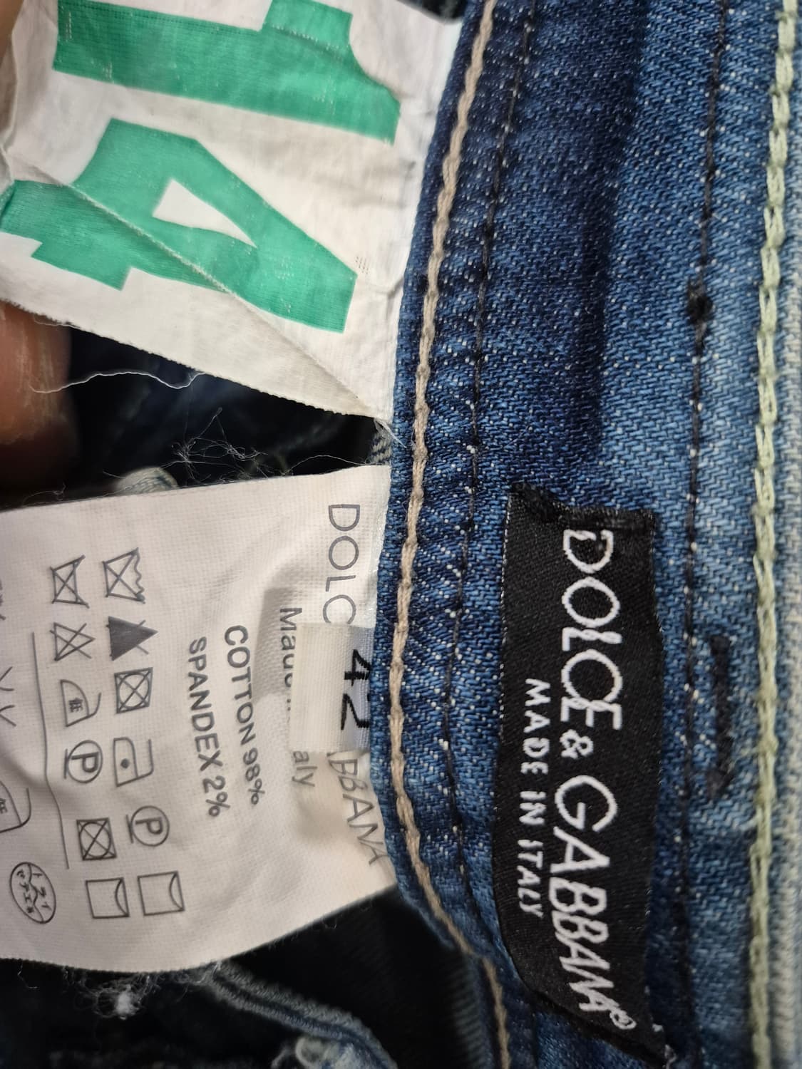 정품 돌체앤가바나 14 플레이트 진 상품이미지5