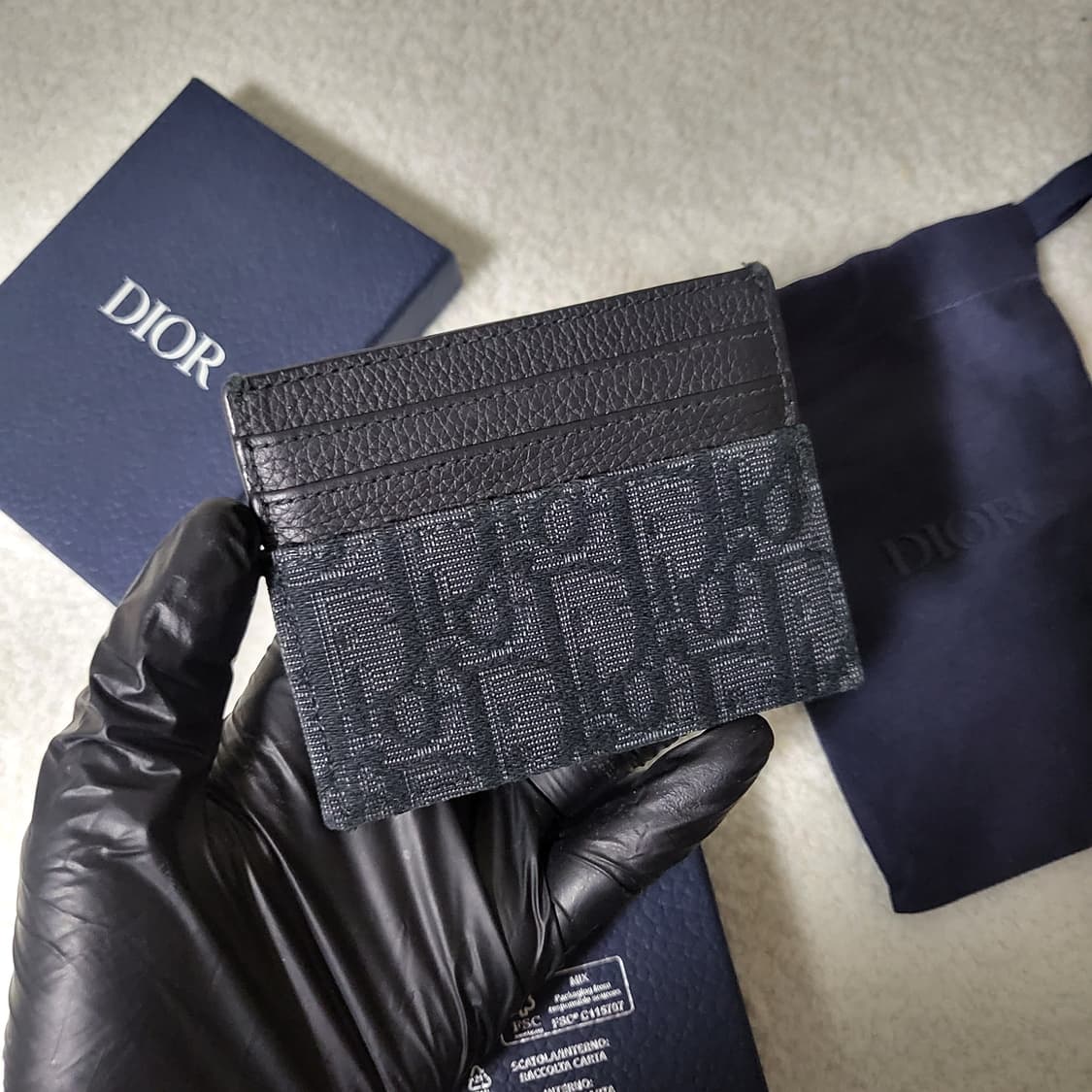 [풀구성] 디올 오블리크 카드홀더 카드지갑  상품이미지3