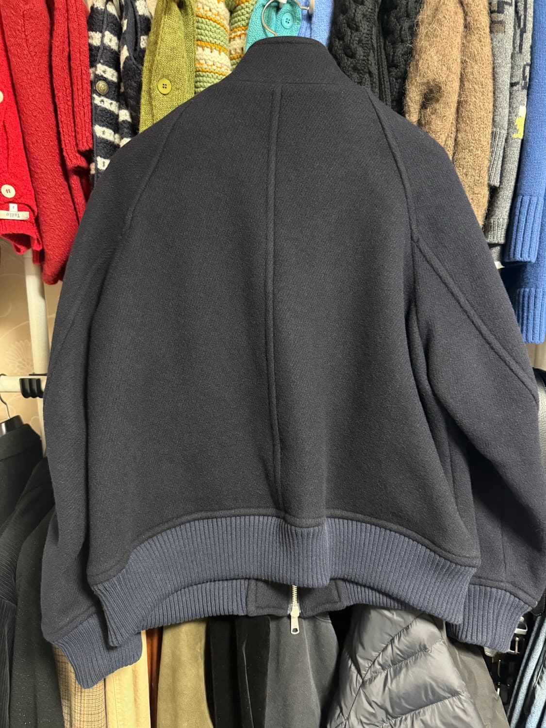 애프터프레이 해링턴 네이비 자켓팝니다 상품이미지2