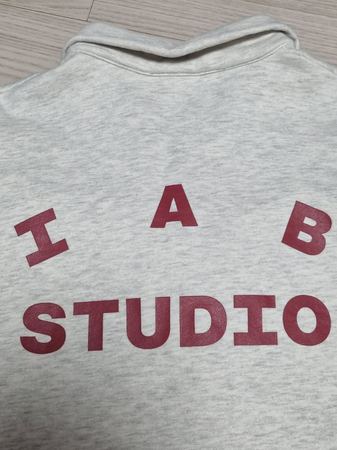 아이앱스튜디오 하프집업 오트밀 상품이미지6