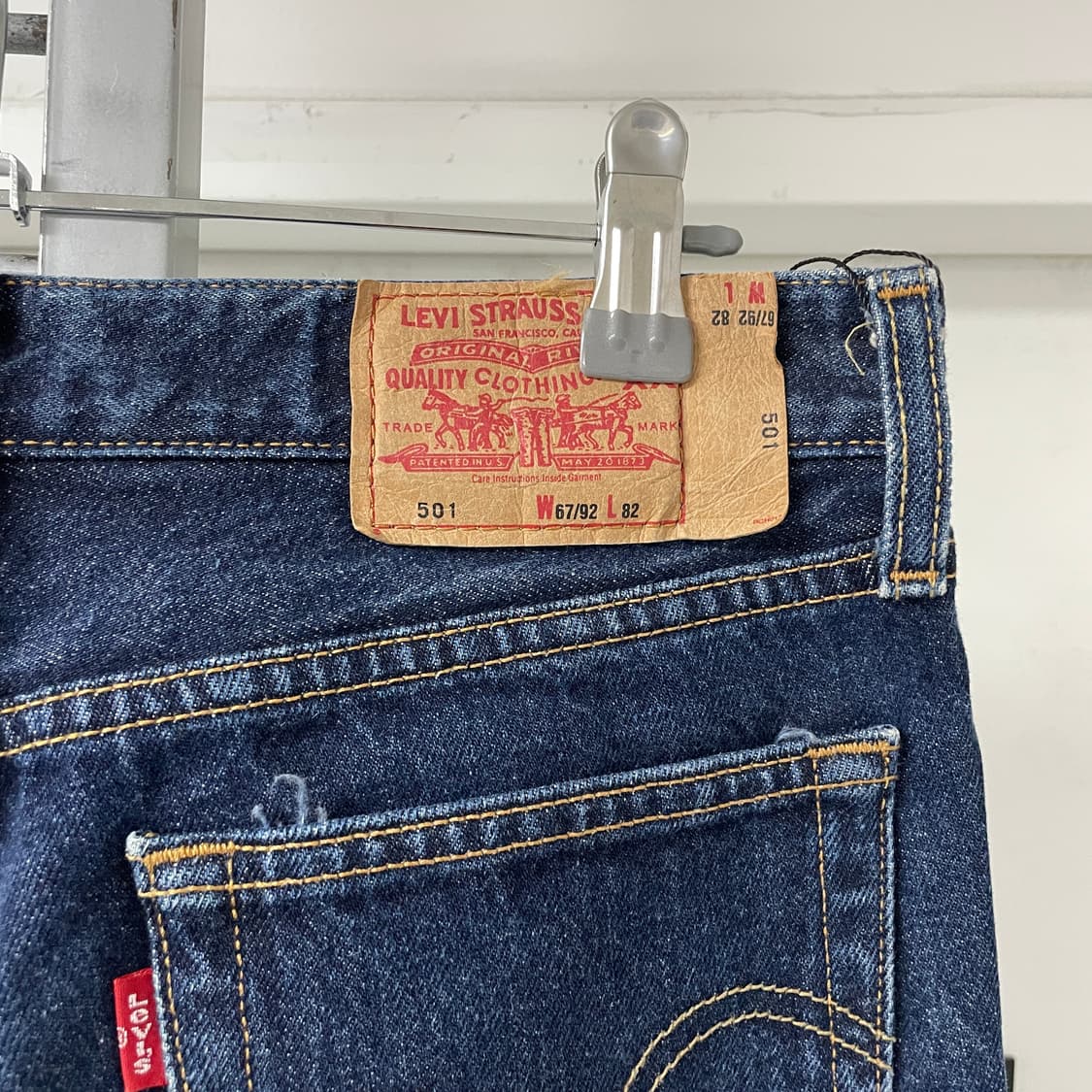 리바이스 501 데님 팬츠 W27 L32 상품이미지4