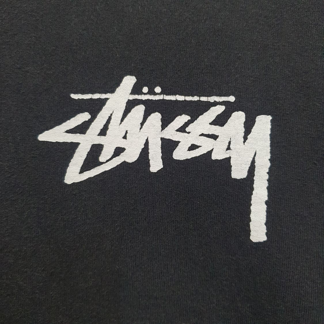 스투시 Stussy 블랙 반팔 티셔츠  상품이미지3