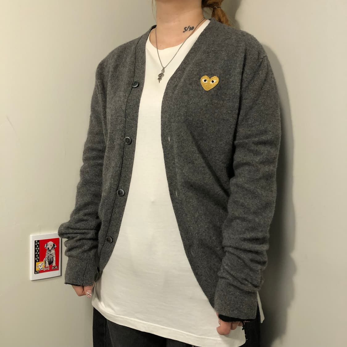 꼼데가르송 가디건  상품이미지1