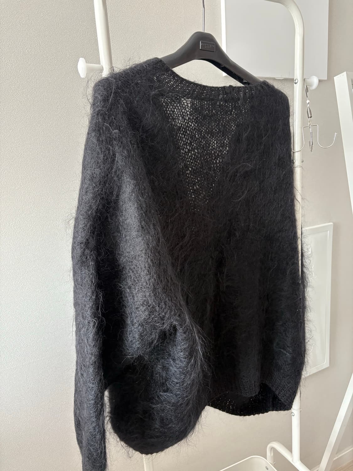 원버튼 헤어리 가디건 상품이미지2