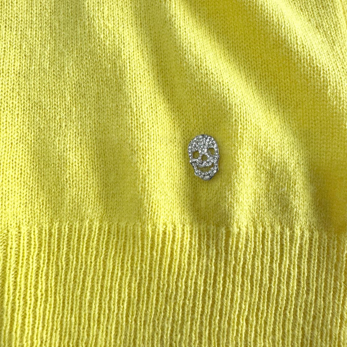 스컬 비즈 포인트 캐시미어 니트 상품이미지2