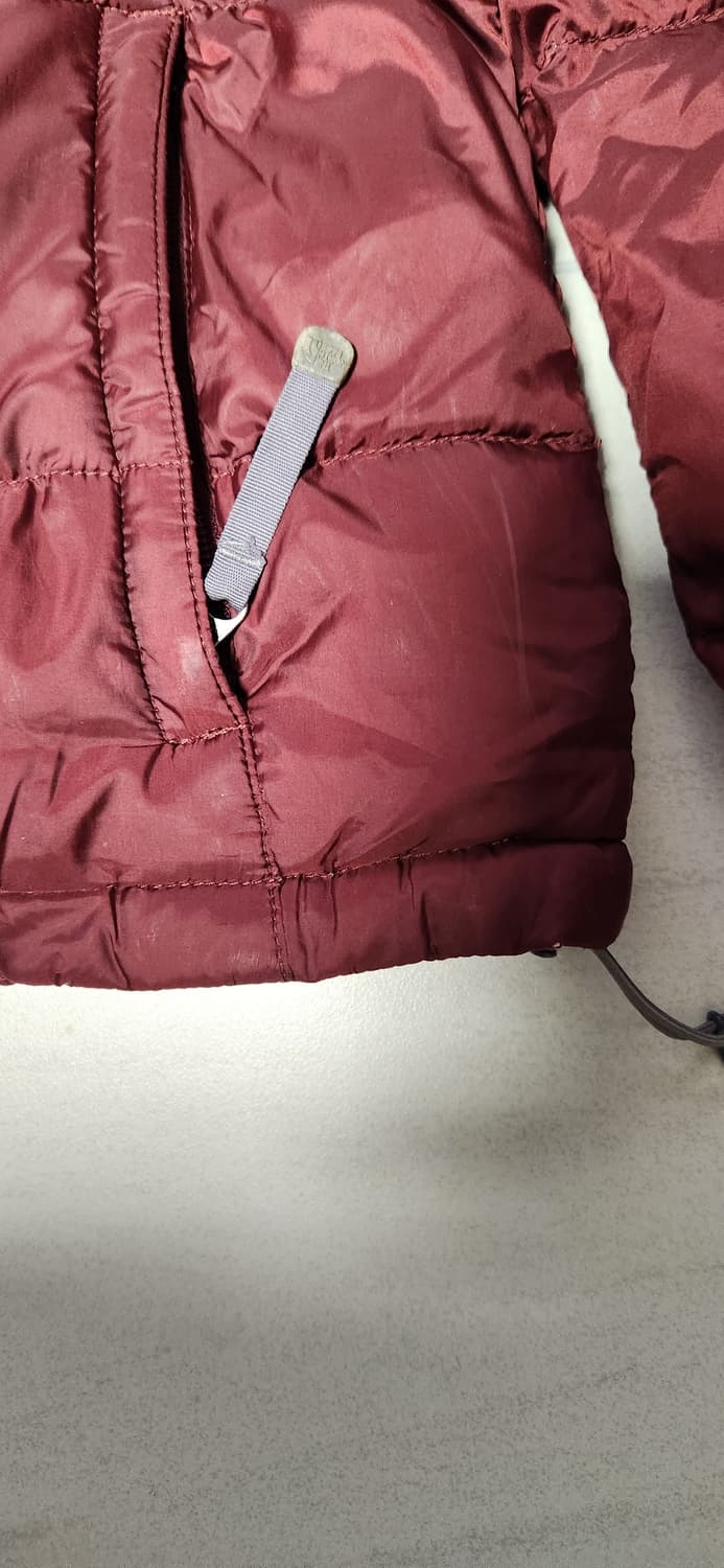 빈티지 노스페이스 700 브라운 버건디 패딩 상품이미지2