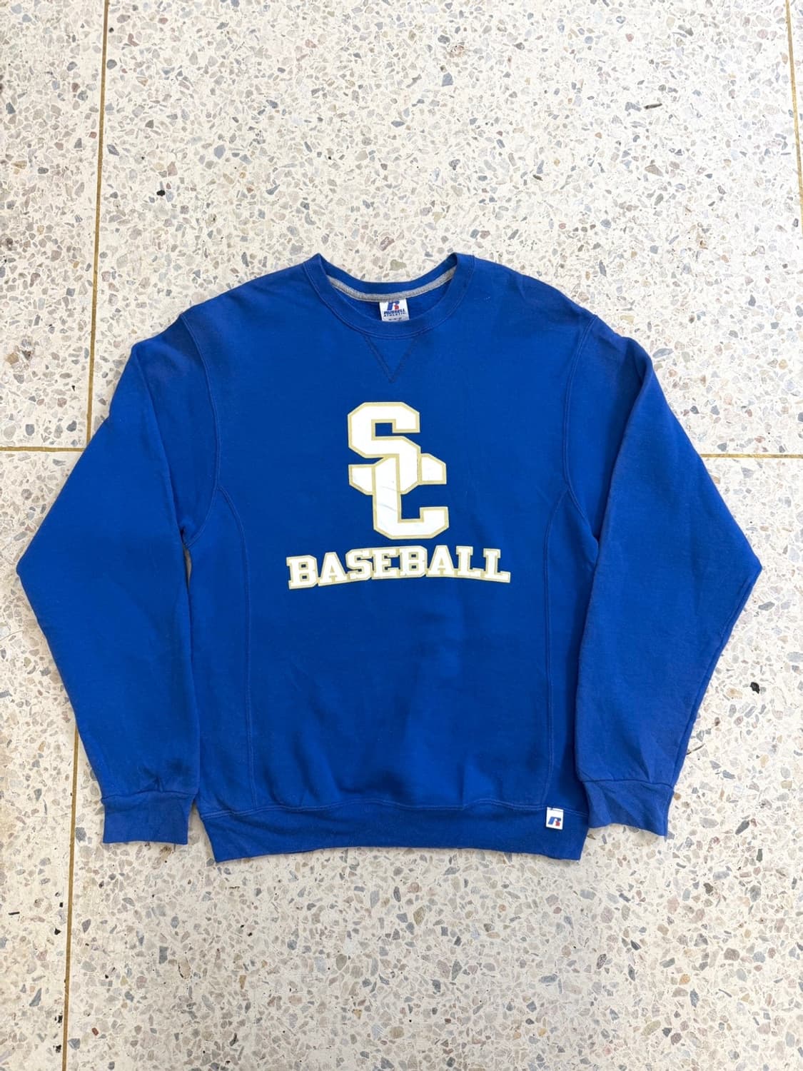 00's 러셀 맨투맨 블루 상품이미지3