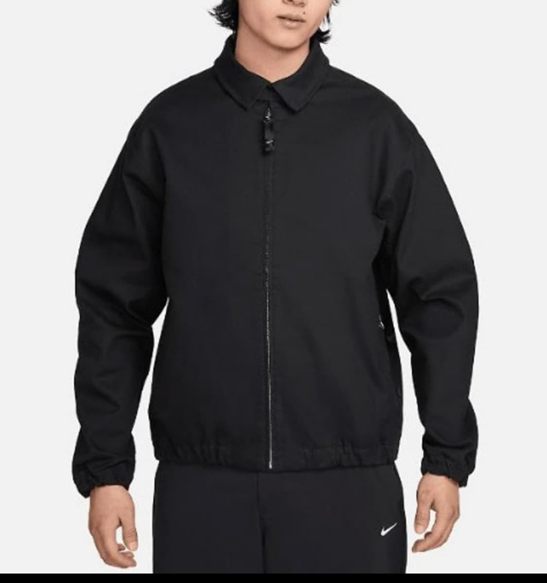 나이키SB 스케이드보드 트윌코튼 스윙탑 봄버 워크자켓 XL _ 블랙 상품이미지10