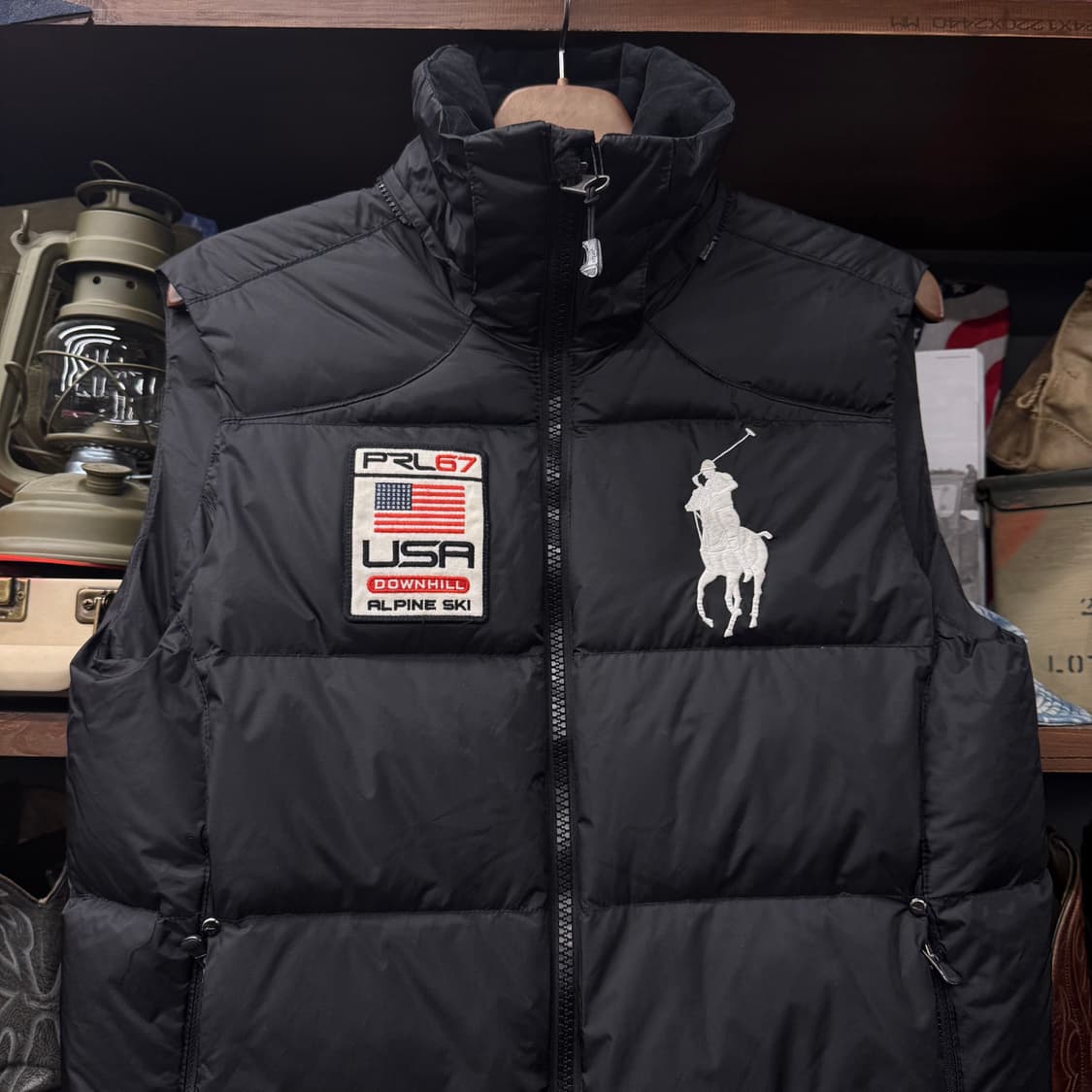 폴로 랄프로렌 스키 RL67 USA 다운힐 아웃도어 패딩 베스트 N228 상품이미지3
