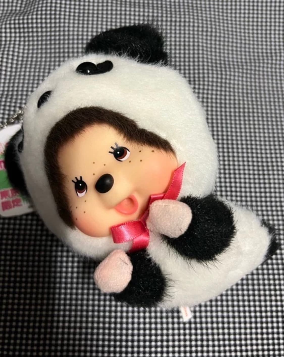 몬치치 대두 플라잉 판다 곰 키링 상품이미지1