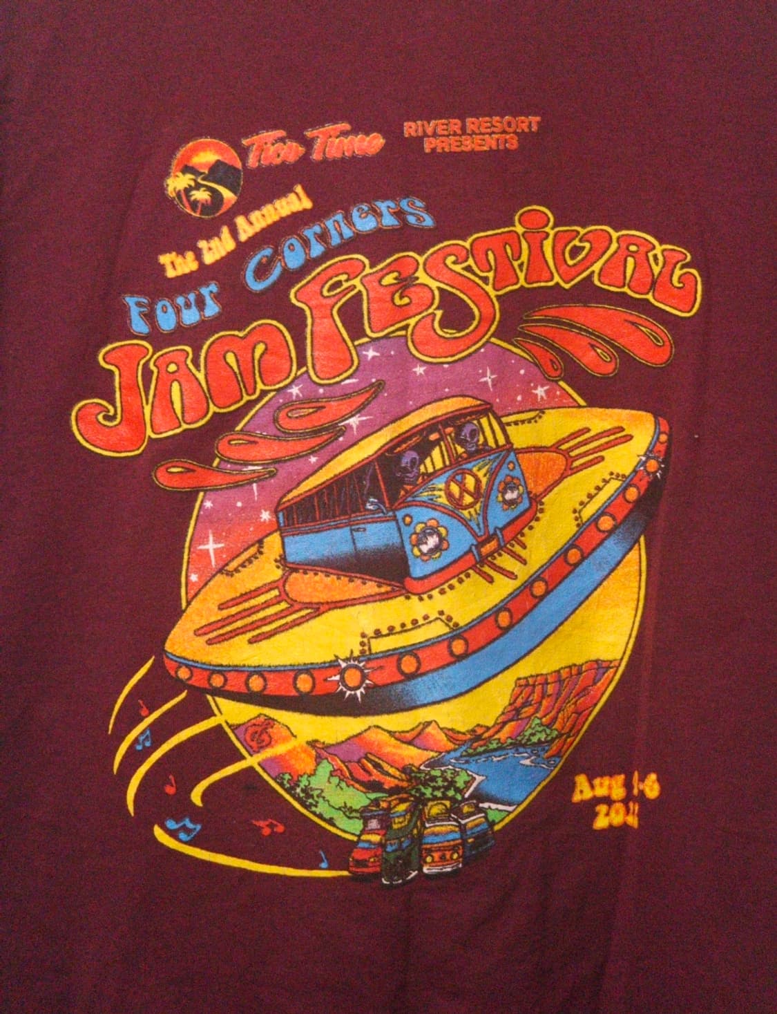 Four Corners Jam Festival T-shirt 상품이미지2