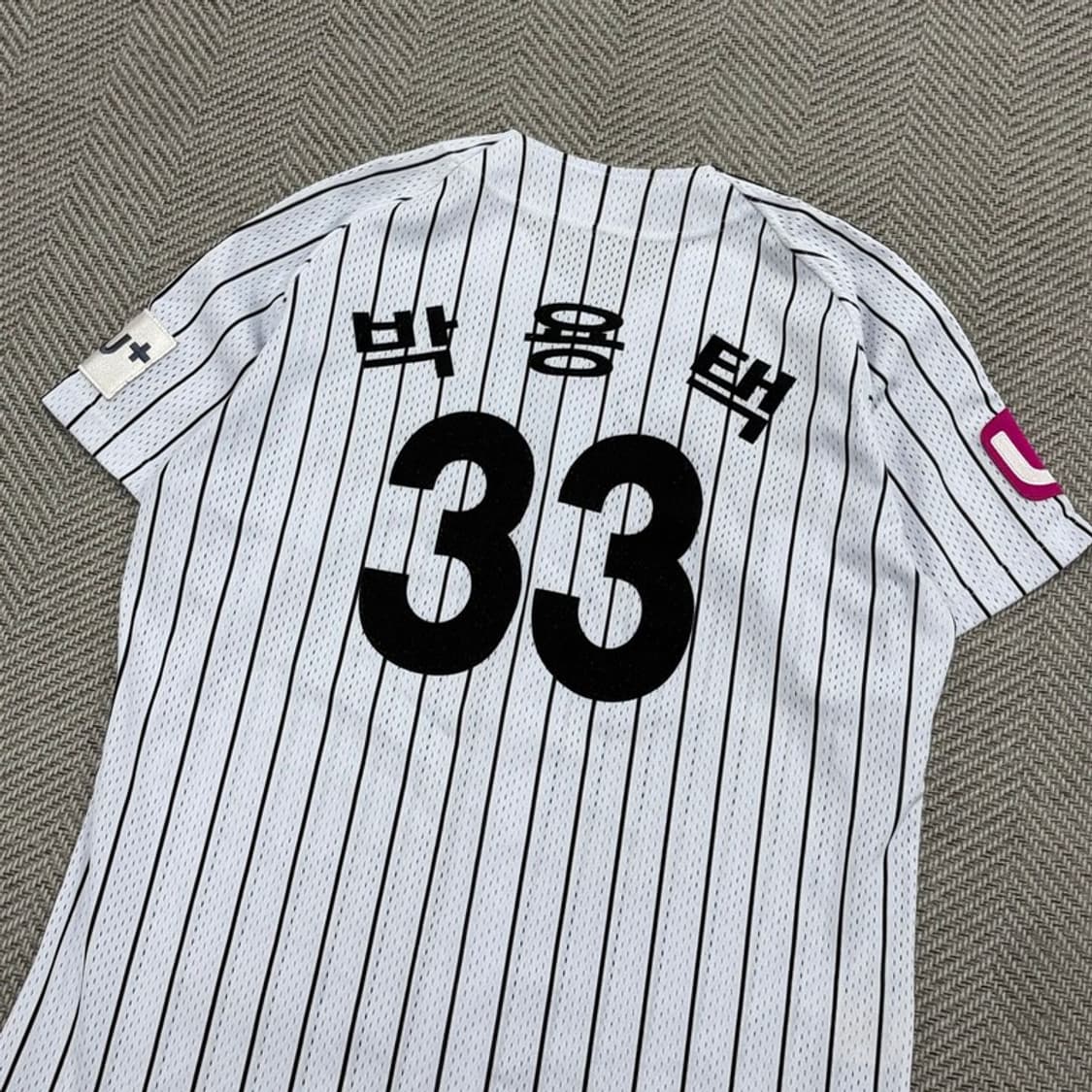 데상트 lg트윈스 박용택 홈 유니폼 v4081 상품이미지4