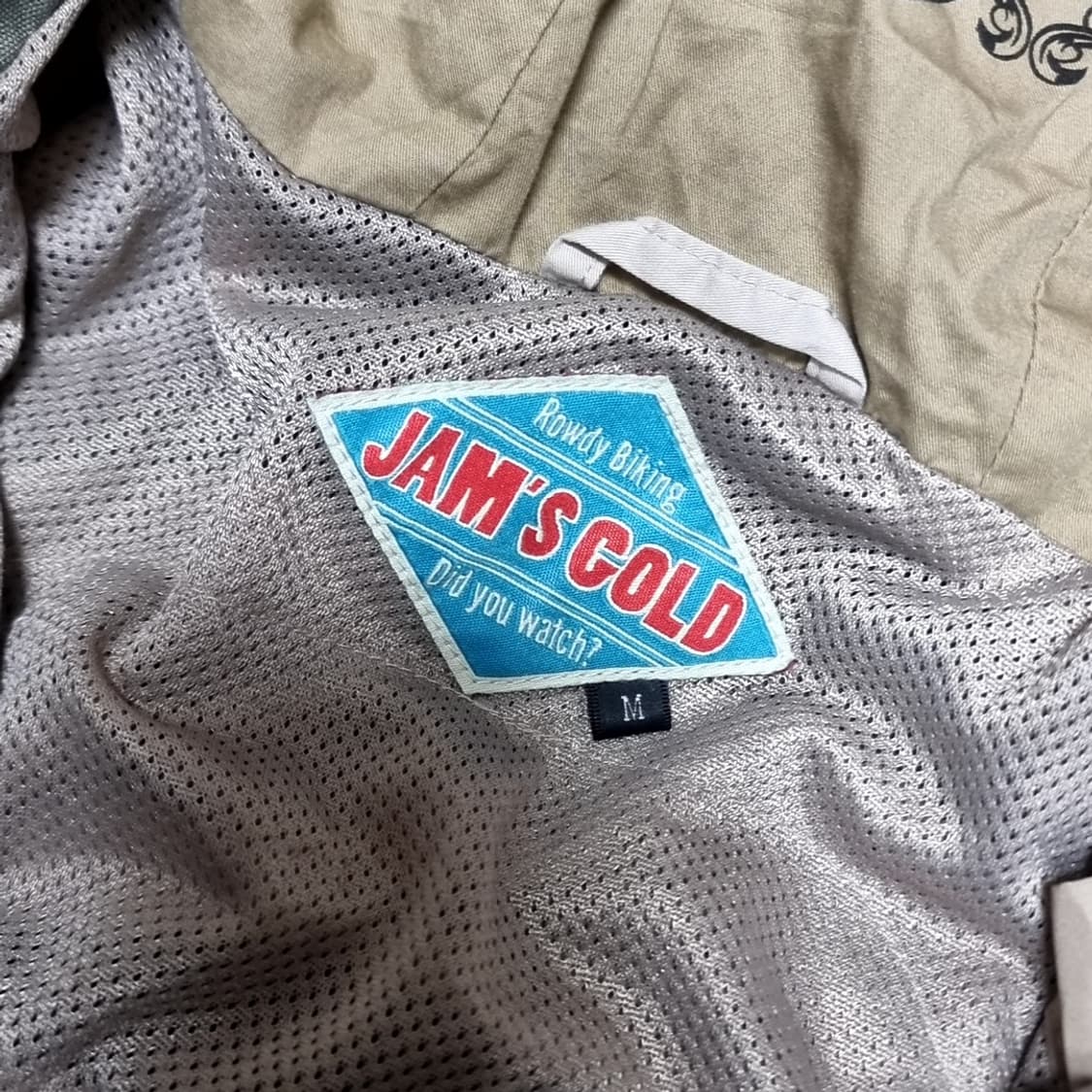 일본산 JAM'S COLD 바이크 후드 야상 점퍼(95-100) 상품이미지5