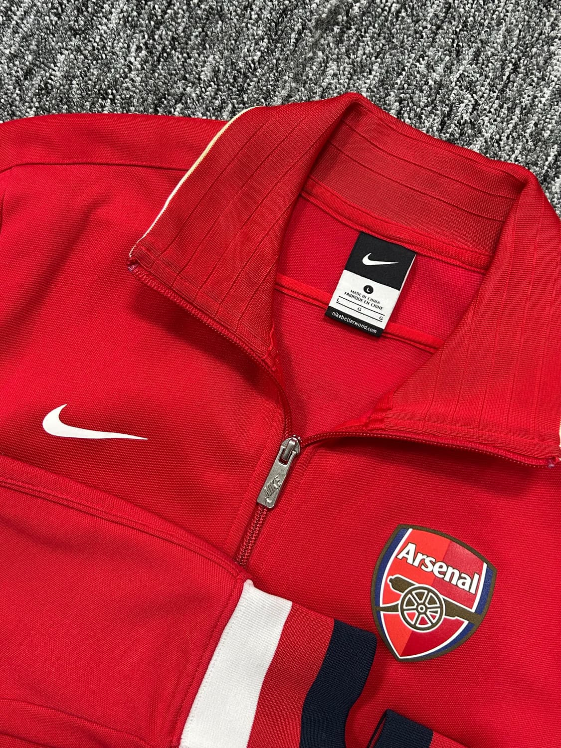 나이키 12-13 아스날 트랙탑 져지 L 상품이미지5