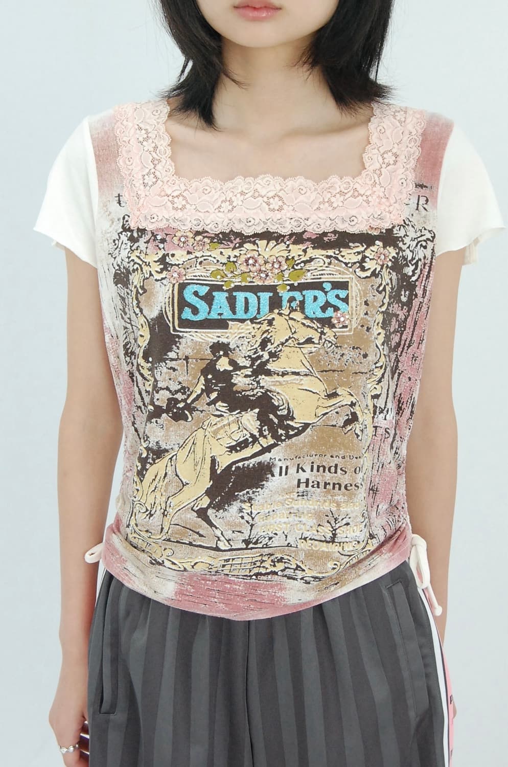 Lyon deux shirring top 상품이미지2