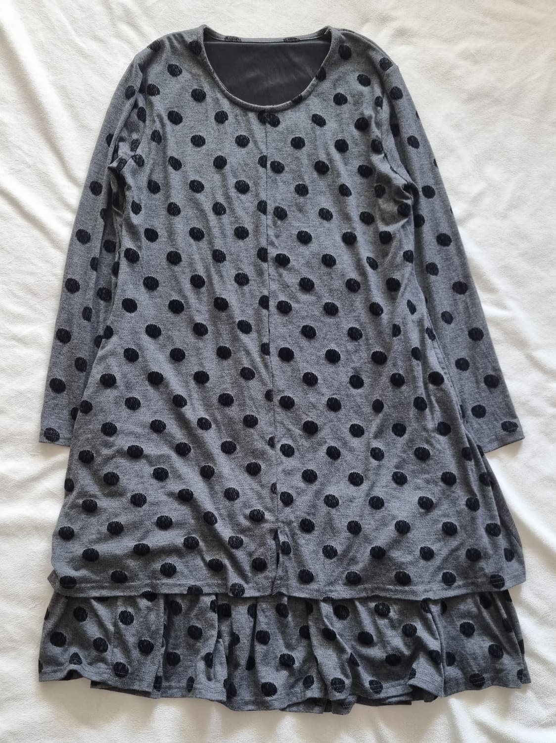 빈티지 모리걸 하구미 도트 원피스 상품이미지1