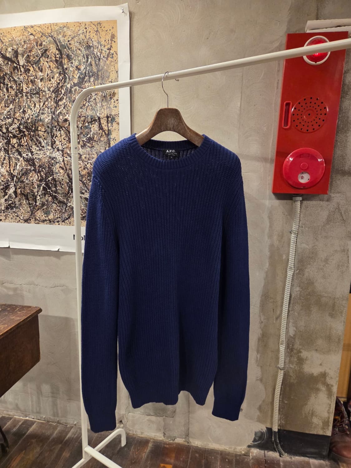 아페쎄 와플니트 상품이미지5