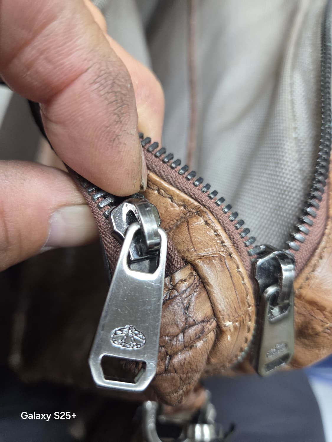 DECKE   브라운가죽   토트백 상품이미지7