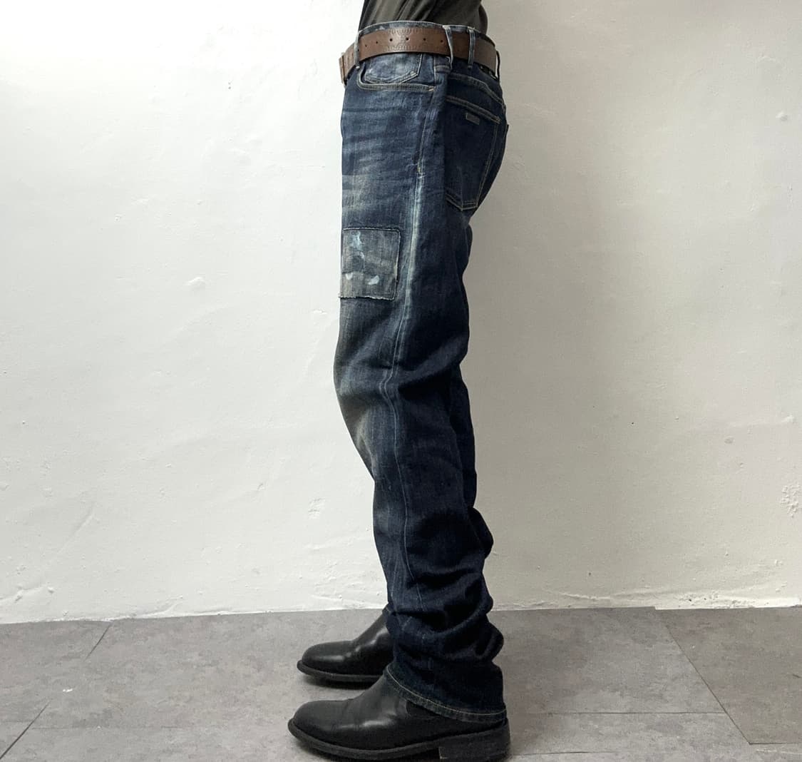 Armani Exchange Distressed Slim Denim (J 상품이미지2
