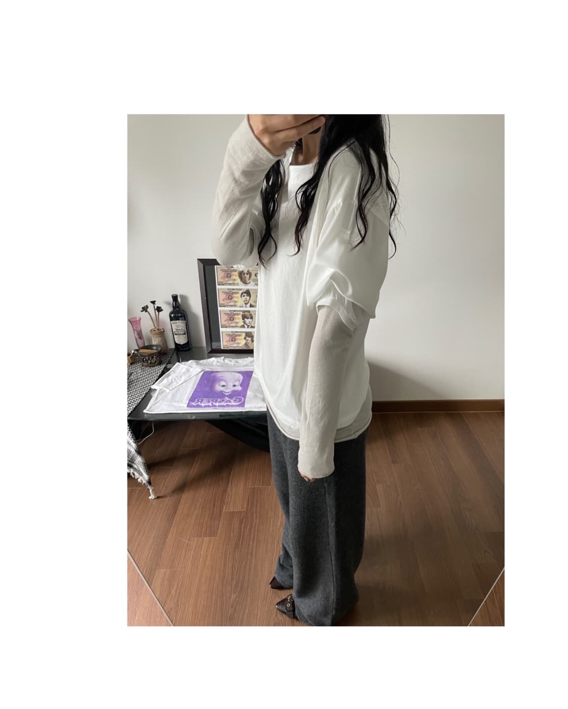 [ikka] 2-way sleeve top 상품이미지8
