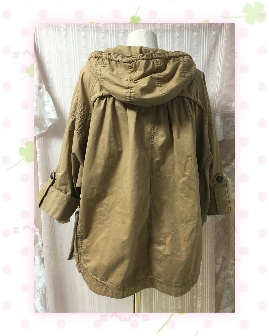 카멜 셔링 캐주얼 자켓 상품이미지2