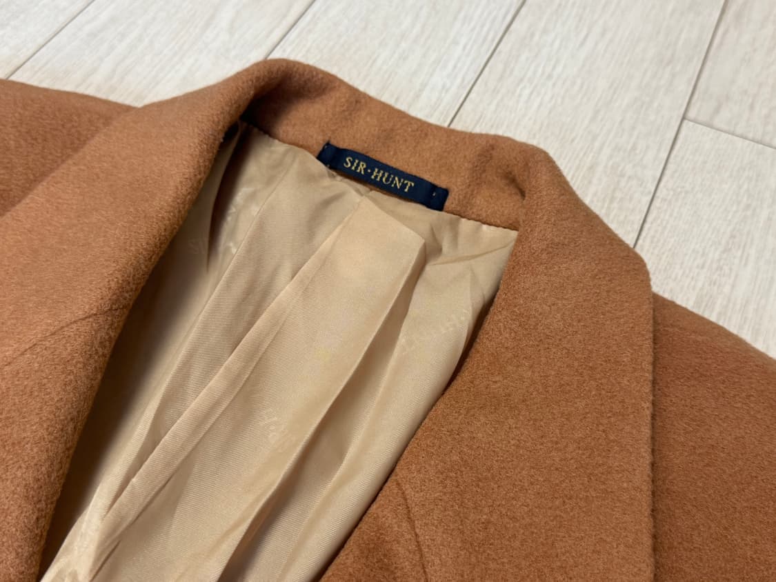 Sir hunt 울 캐시미어 혼방코트(L) 상품이미지4