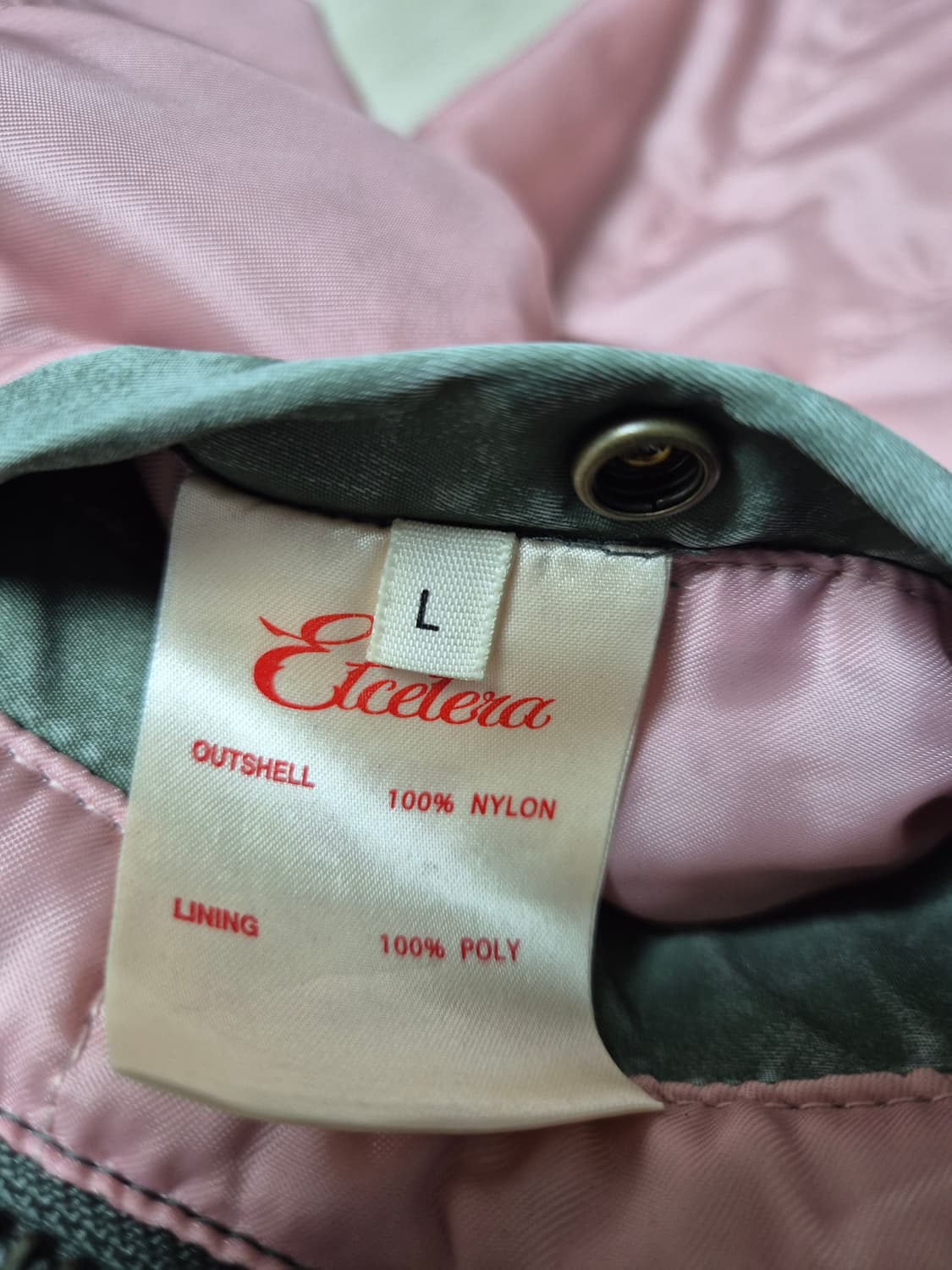 [L] 이티씨이 워시드 크롭 봄버 상품이미지5