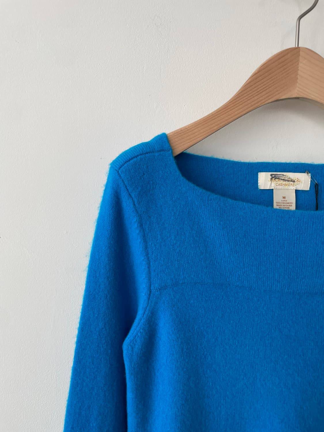vintage turkishblue cashmere knit 상품이미지2