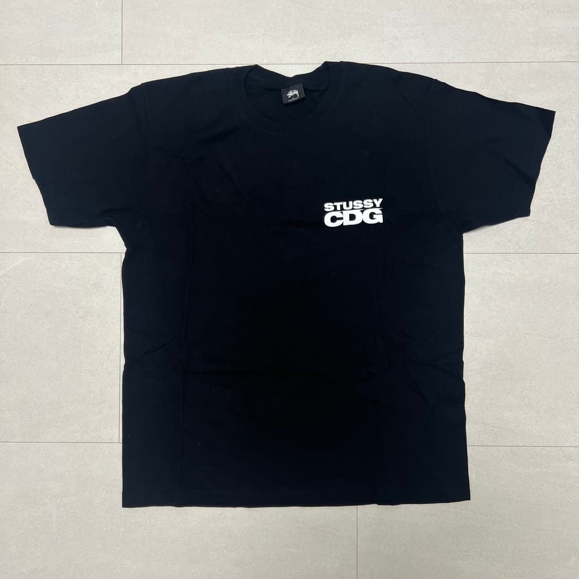 스투시 X 꼼데가르송 티셔츠 L 상품이미지1
