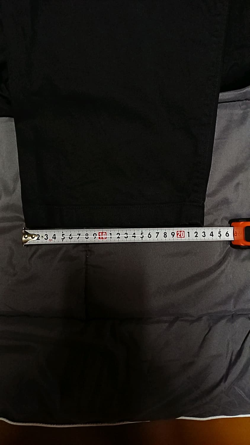 유니클로 와이드블랙팬츠 33인치 기장105 상품이미지9