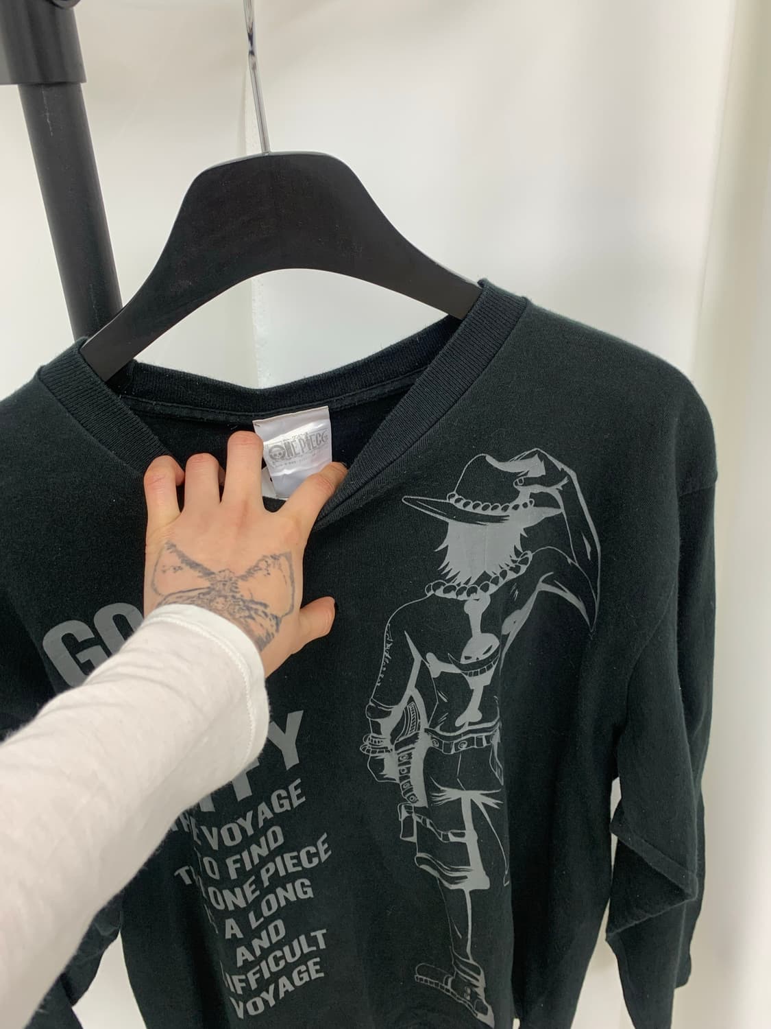 One Piece Portgas D. Ace long-sleeve shi 상품이미지3