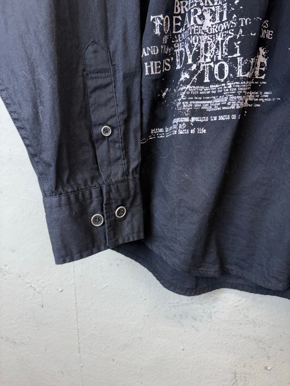 BATSU STUDIO JPN 빈티지 크로스헤드 셔츠 상품이미지4