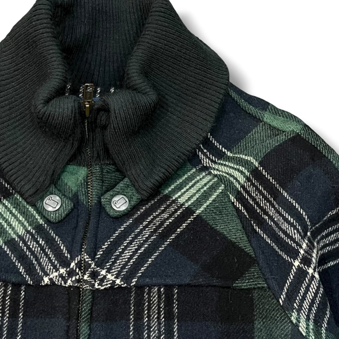  울리치 체크 집업 자켓 y14069 상품이미지5