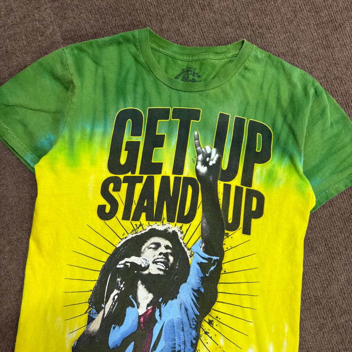 Bob Marley Tie Dye T-Shirt 상품이미지3
