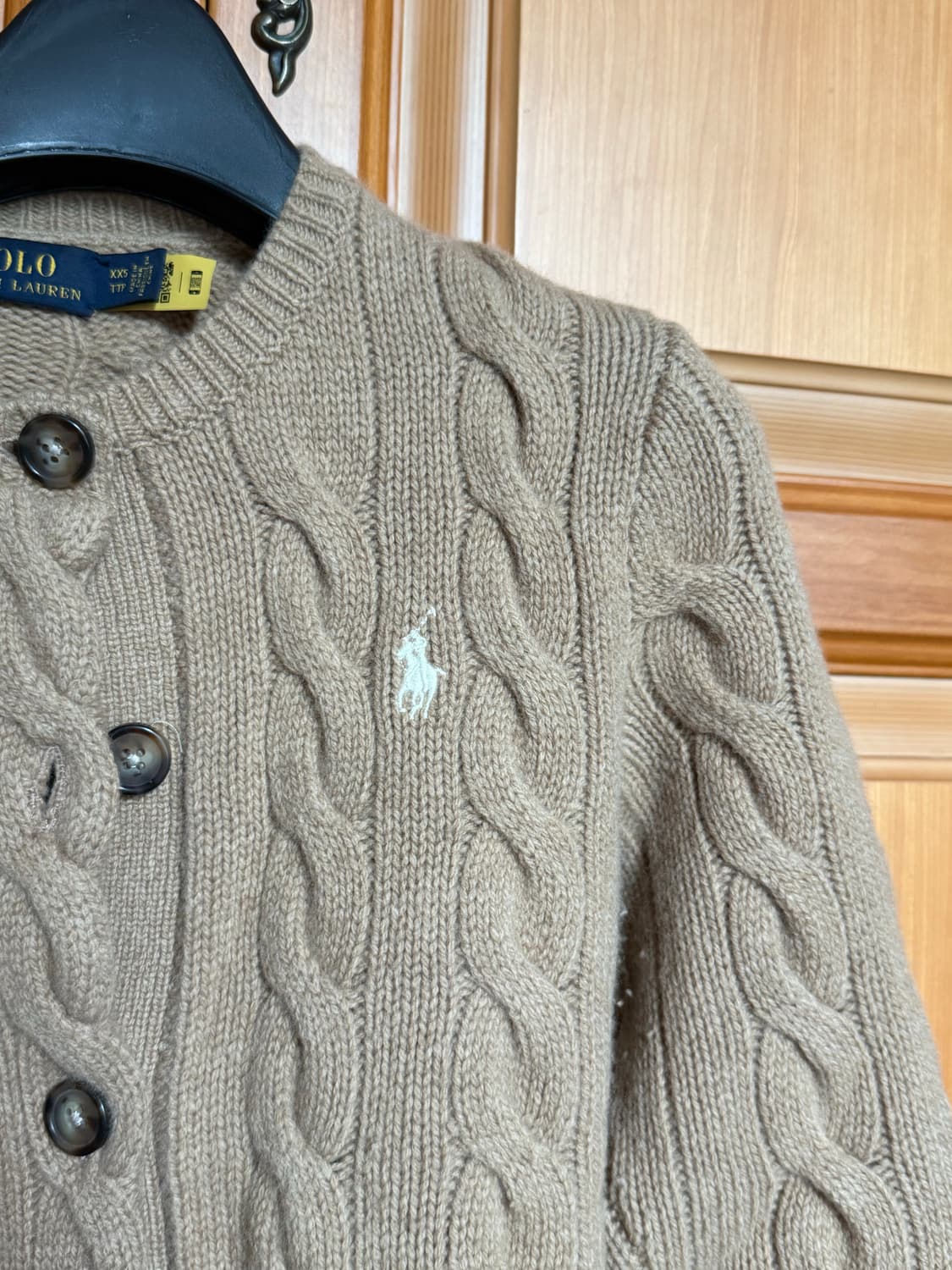 폴로 랄프로렌 수지 가디건(화이트포니) 상품이미지2